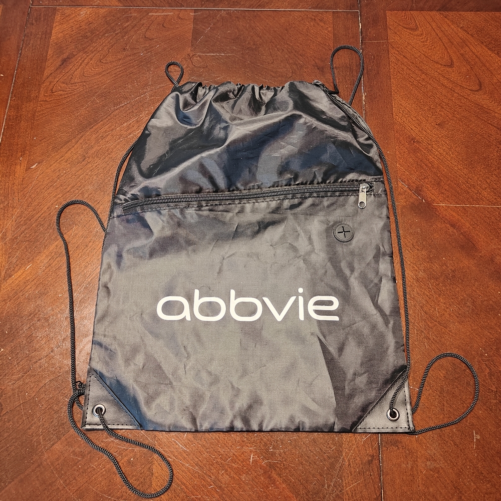 Black Drawstring Bag